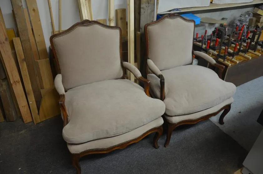 Paire de bergère époque Louis XV