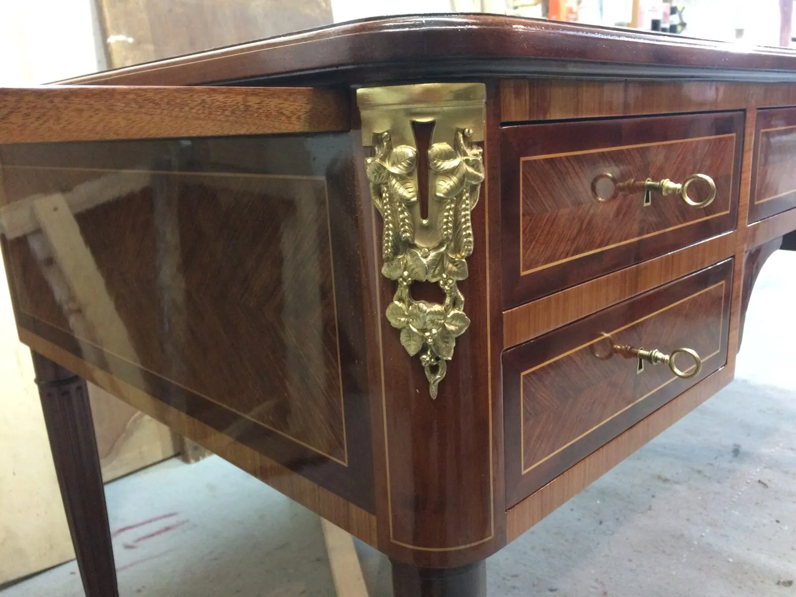 Restauration d'un bureau de style Directoire
