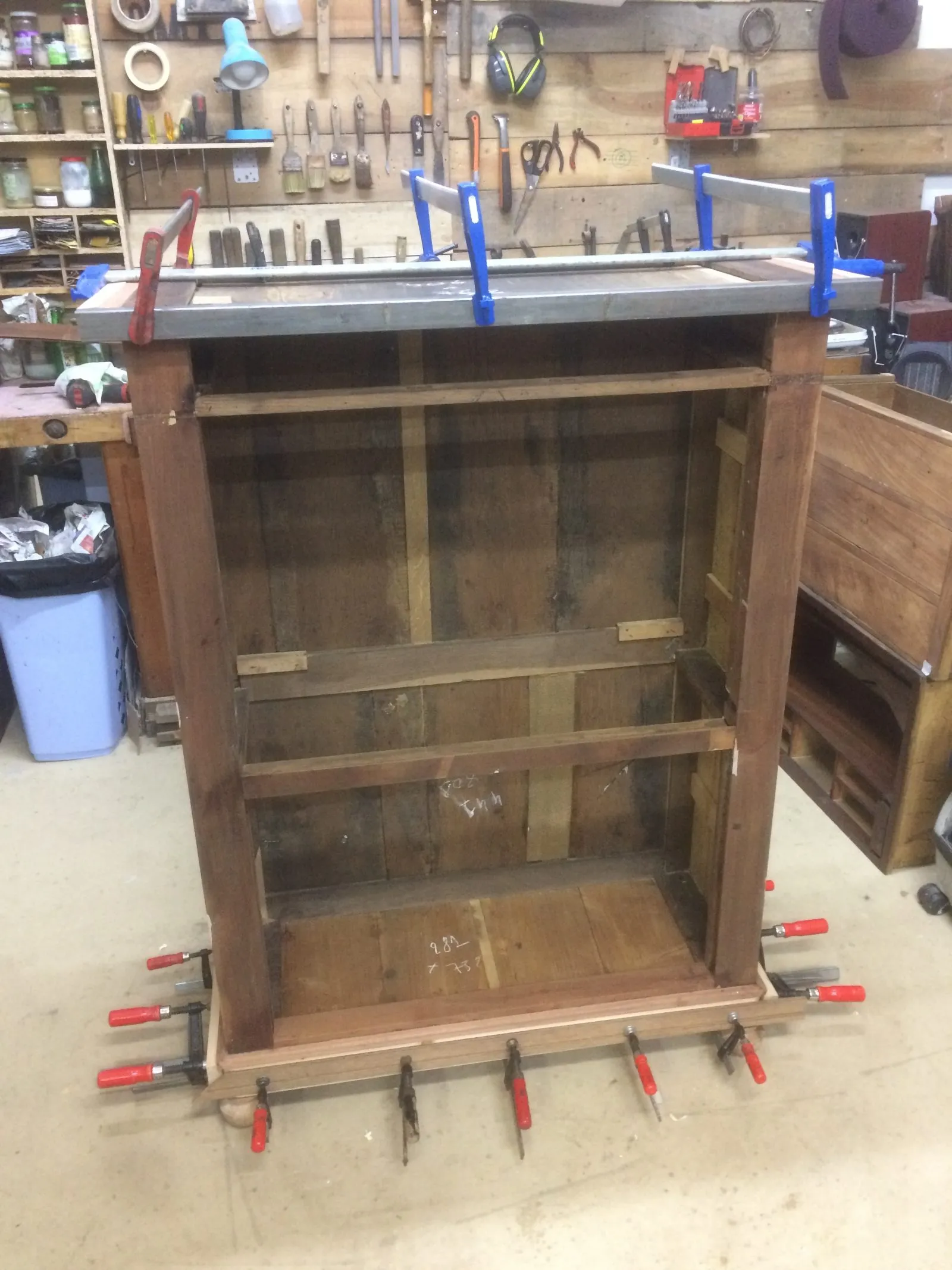Secrétaire époque Restauration XIXème - Acajou de cuba