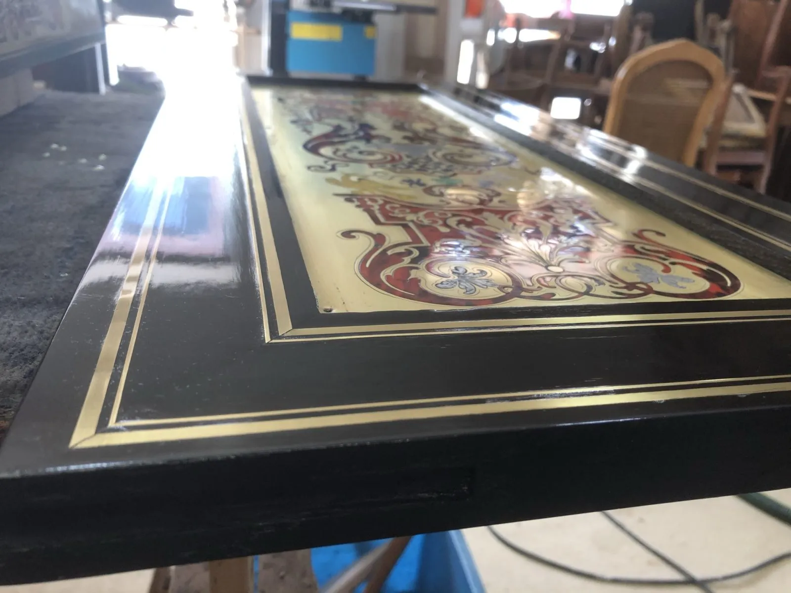 Restauration d'un meuble d'appui estampille Hyppolite Edmee Pretot - Début XIXème