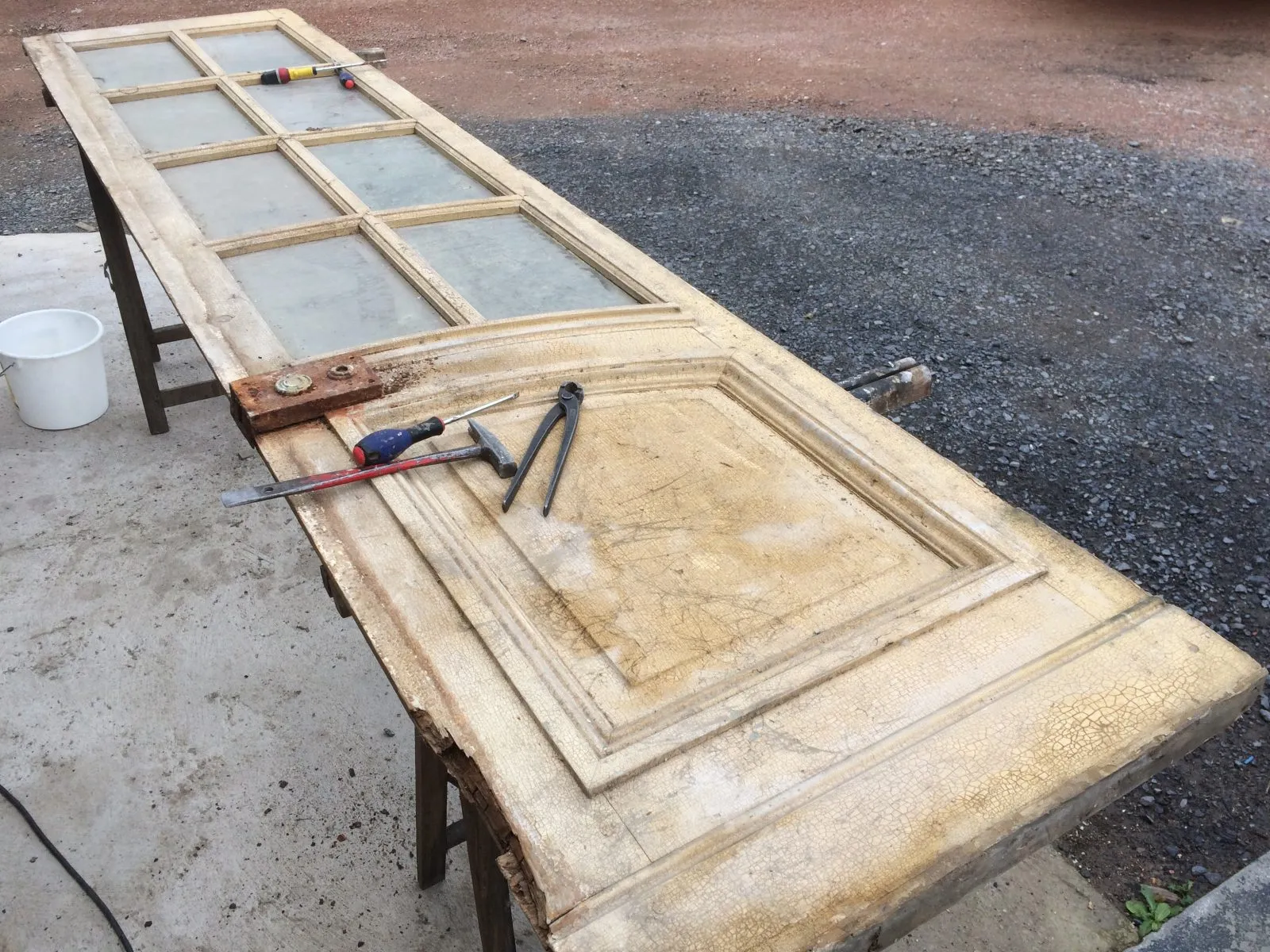 Restauration et adaptation de deux portes époque XIXème