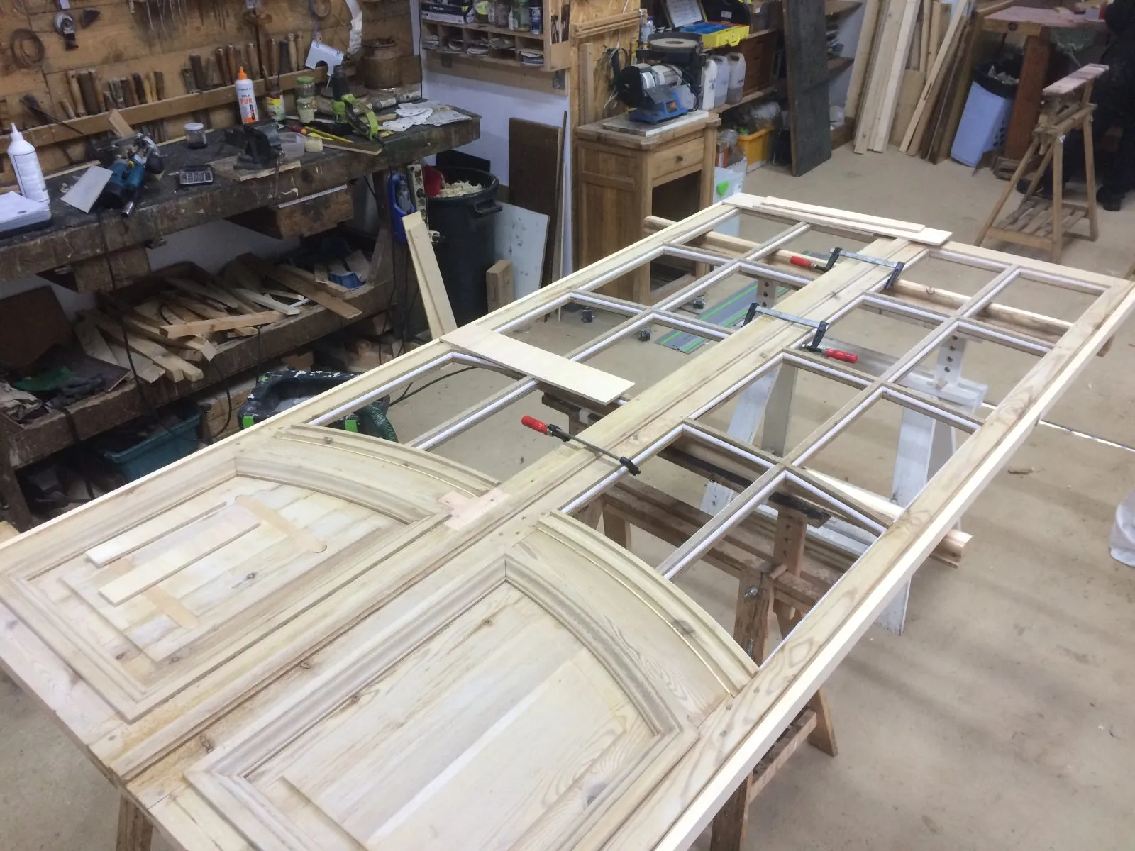 Restauration et adaptation de deux portes époque XIXème