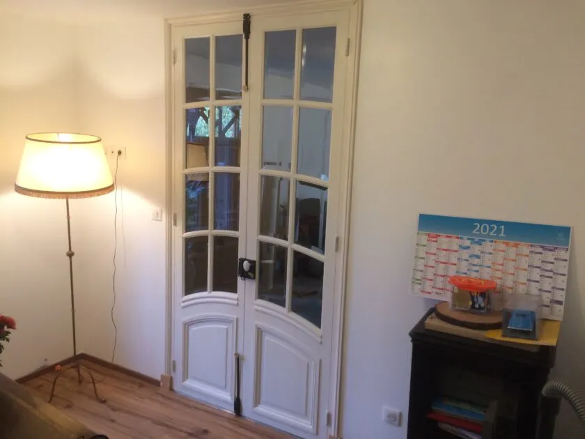 Restauration et adaptation de deux portes époque XIXème