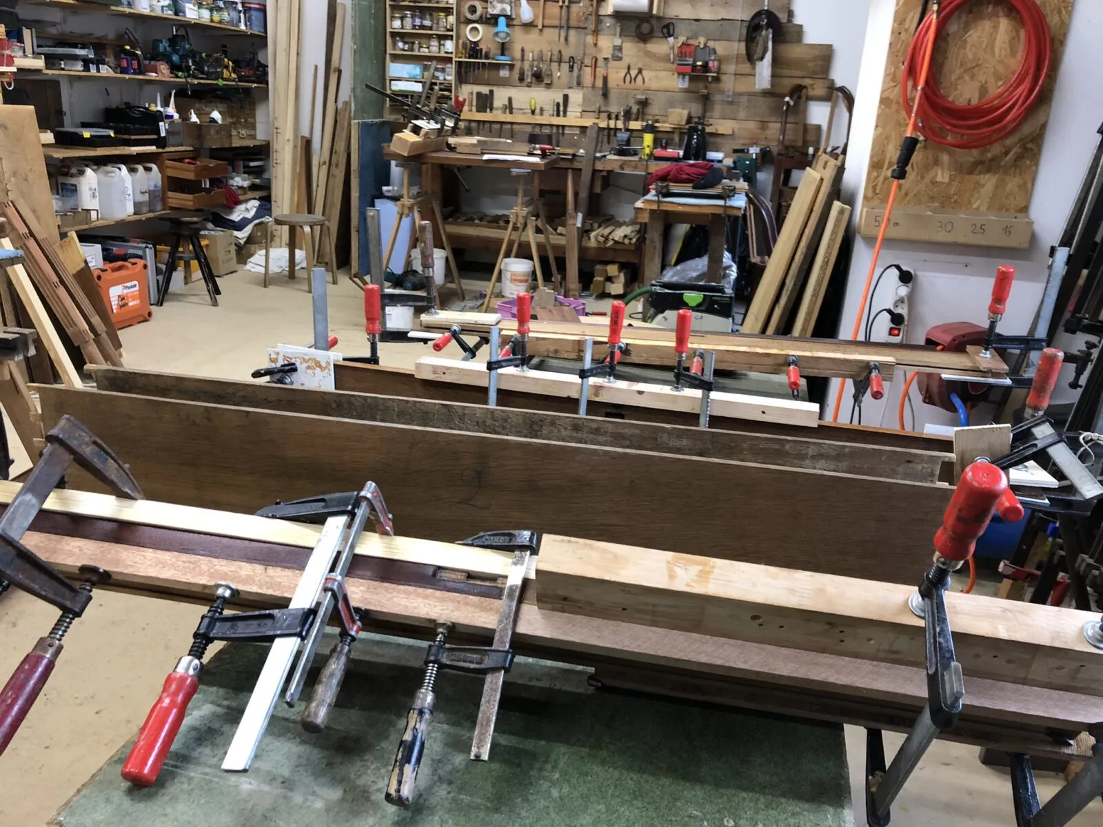 Restauration d'une commode époque XVIIIeme, estampillée Francois-Ignace PAPST.