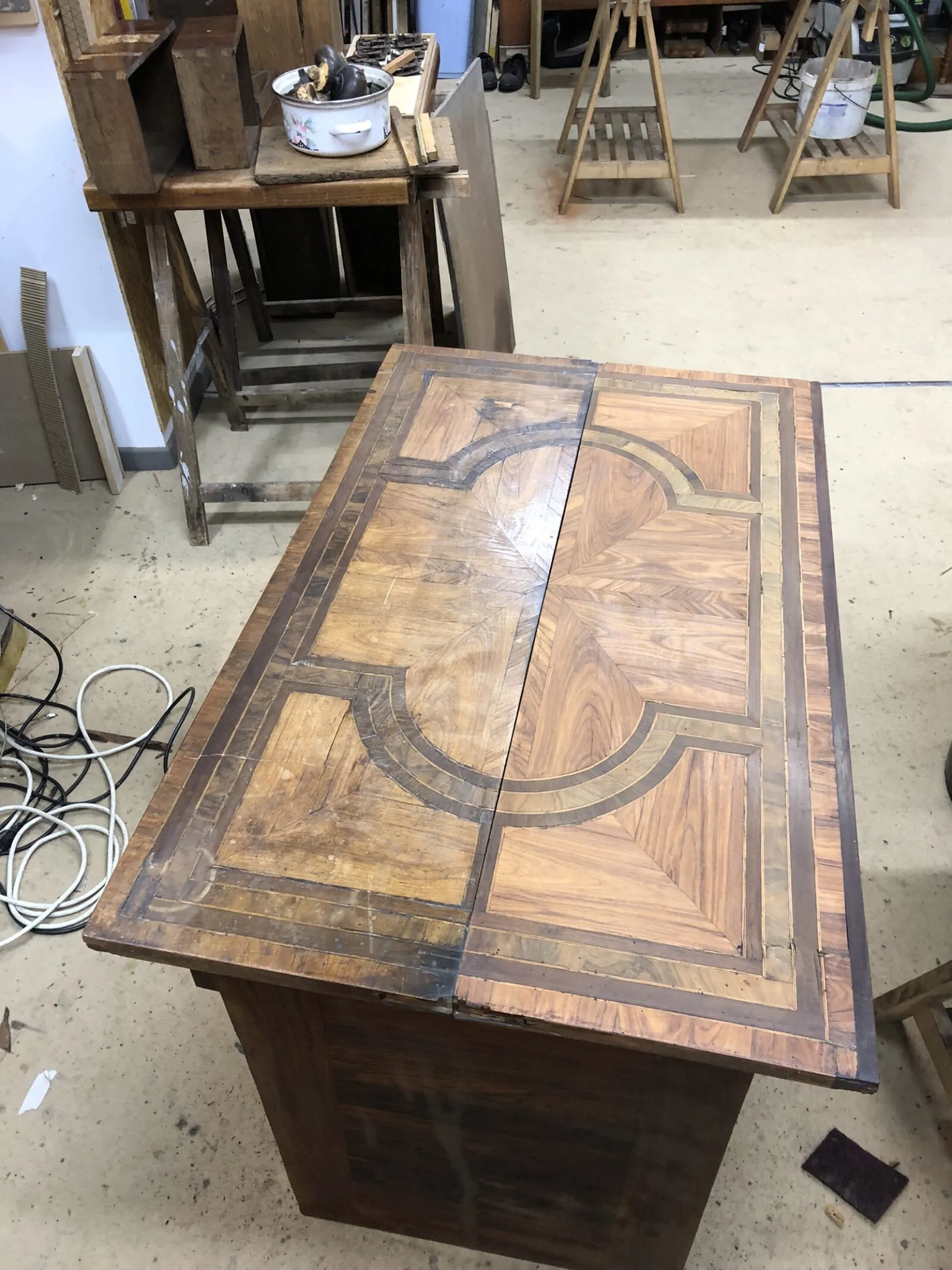 Bureau de changeur Mazarin époque XVIIème