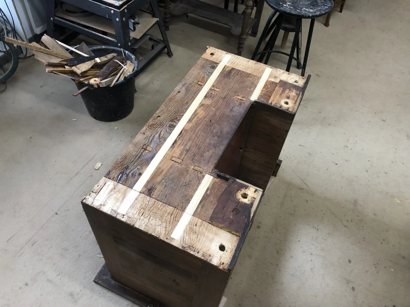 Bureau de changeur Mazarin époque XVIIème