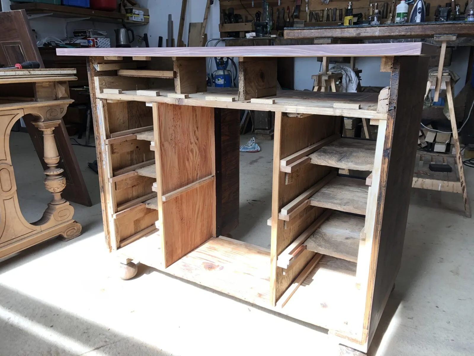 Bureau de changeur Mazarin époque XVIIème