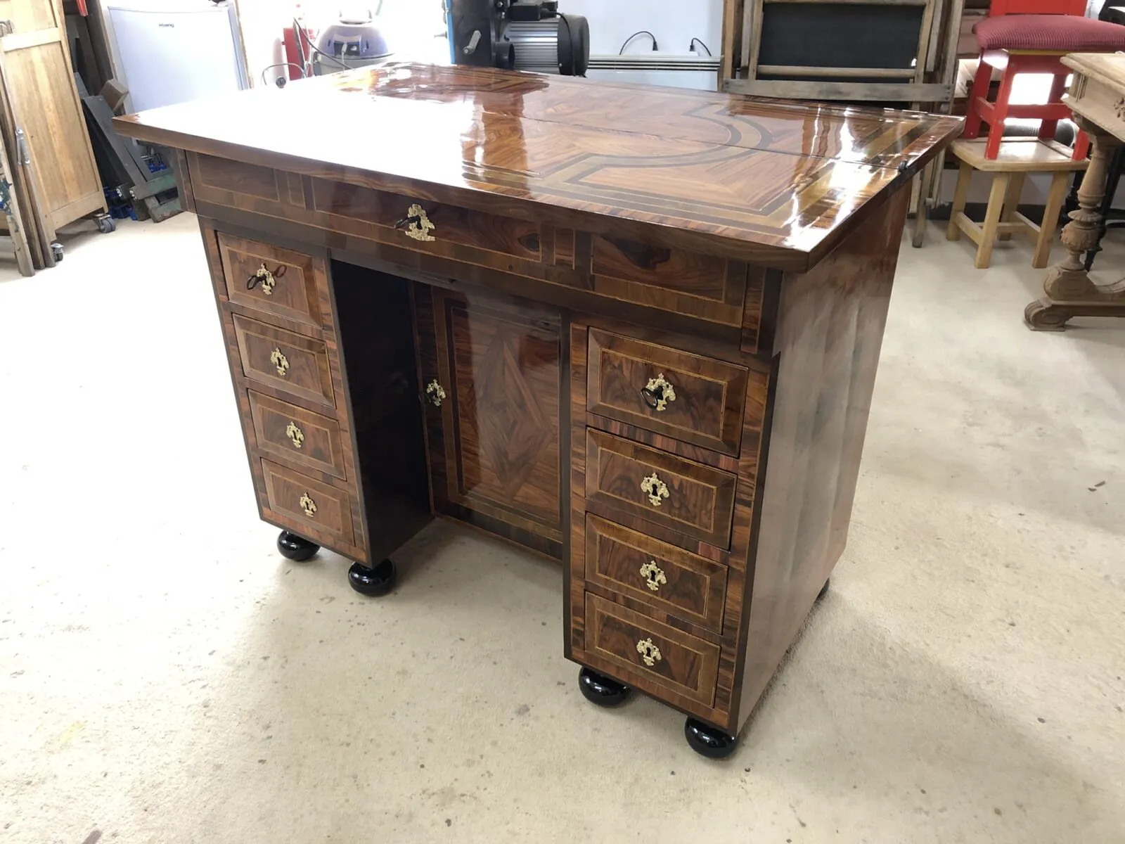 Bureau de changeur Mazarin époque XVIIème