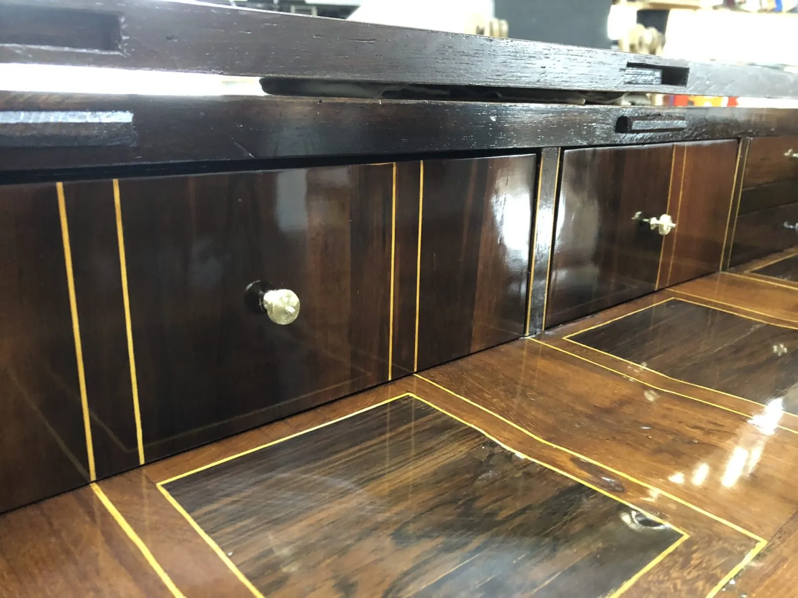 Bureau de changeur Mazarin époque XVIIème